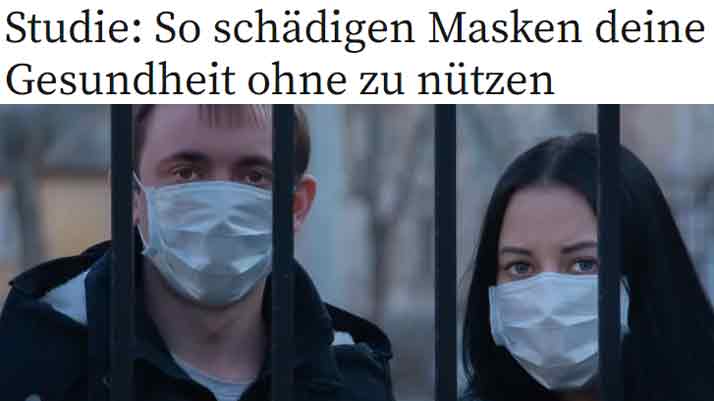 Maskenschaedigung